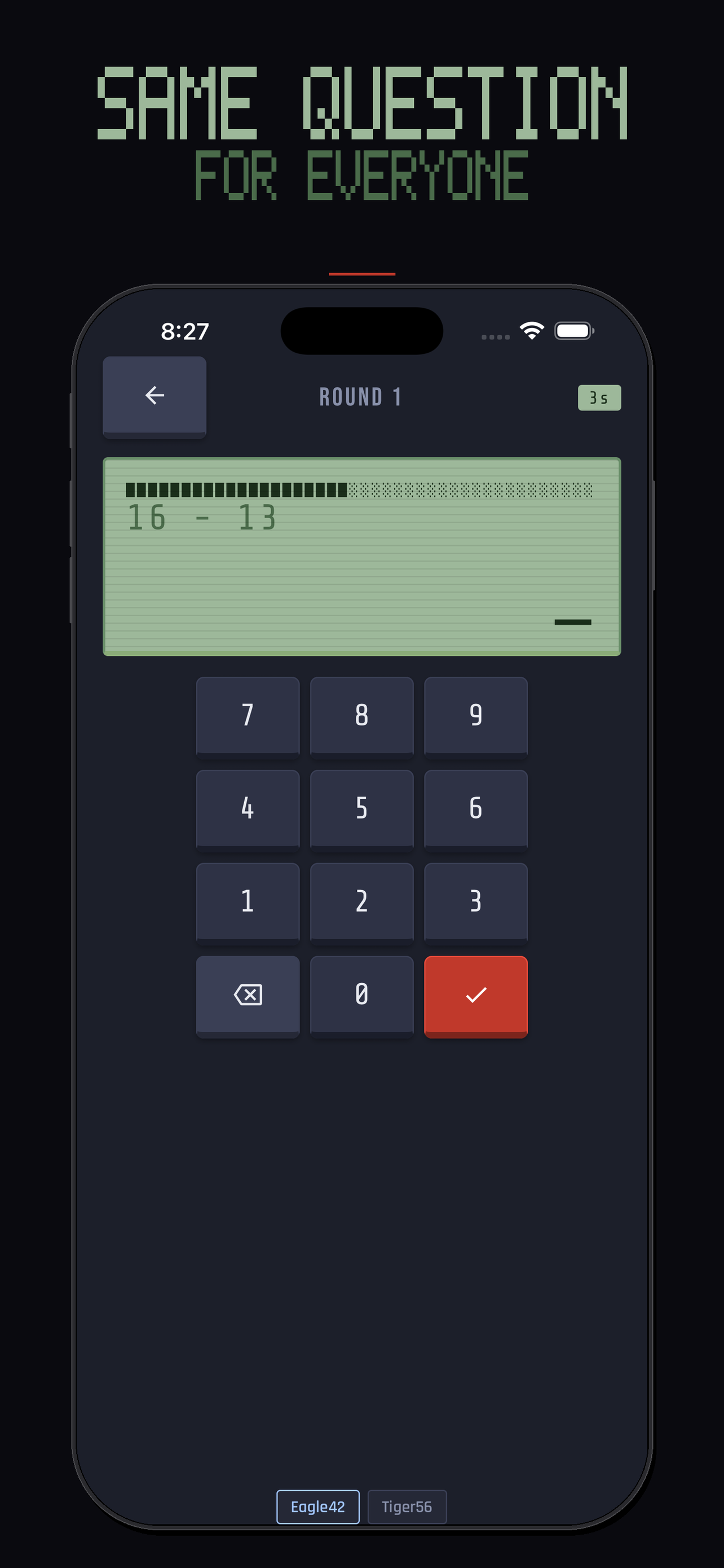 Game screen